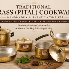 Collection image for: Genuine Traditional Brass (Pital) Cookware Collection