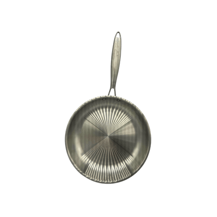 Tri-Ply Stainless Steel Frying Pan 26cm – Even Heat & Lasting Durability