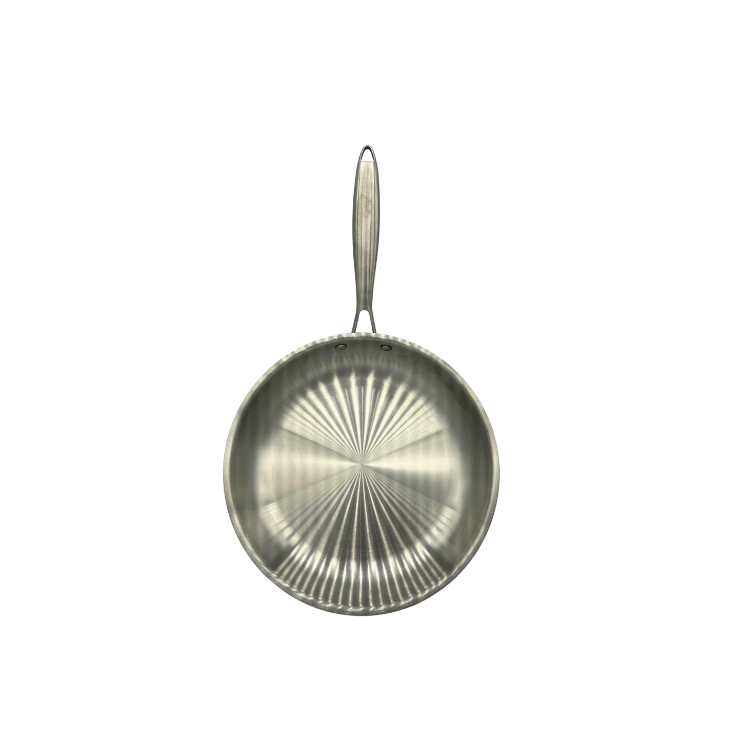 Tri-Ply Stainless Steel Frying Pan 26cm – Even Heat & Lasting Durability