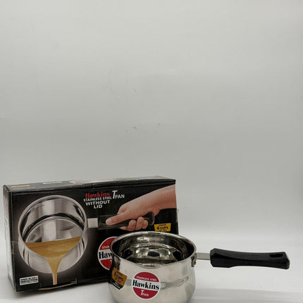 Hawkins Stainless Steel Tea Pan with Glass Lid | Induction Compatible Tea Pot