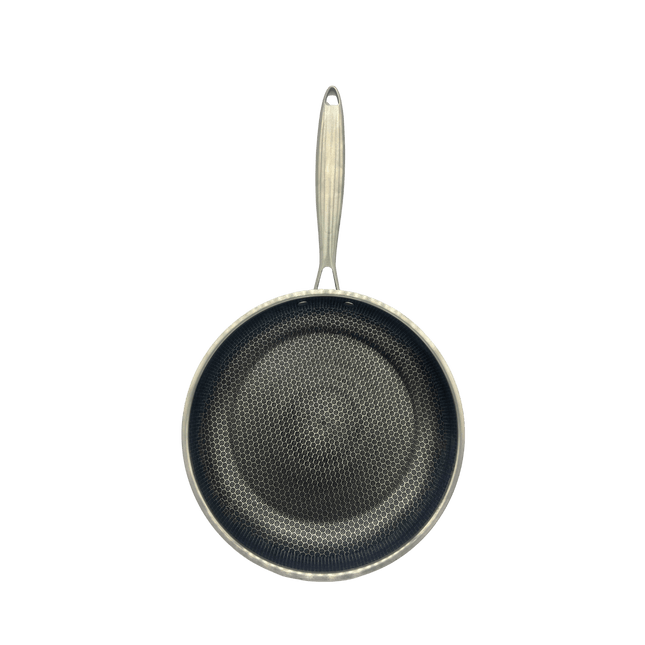 Non-Stick Stainless Steel Frypan 30cm – Honeycomb Tri-Ply Design