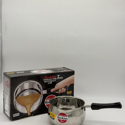 Hawkins Stainless Steel Tea Pan with Glass Lid | Induction Compatible Tea Pot