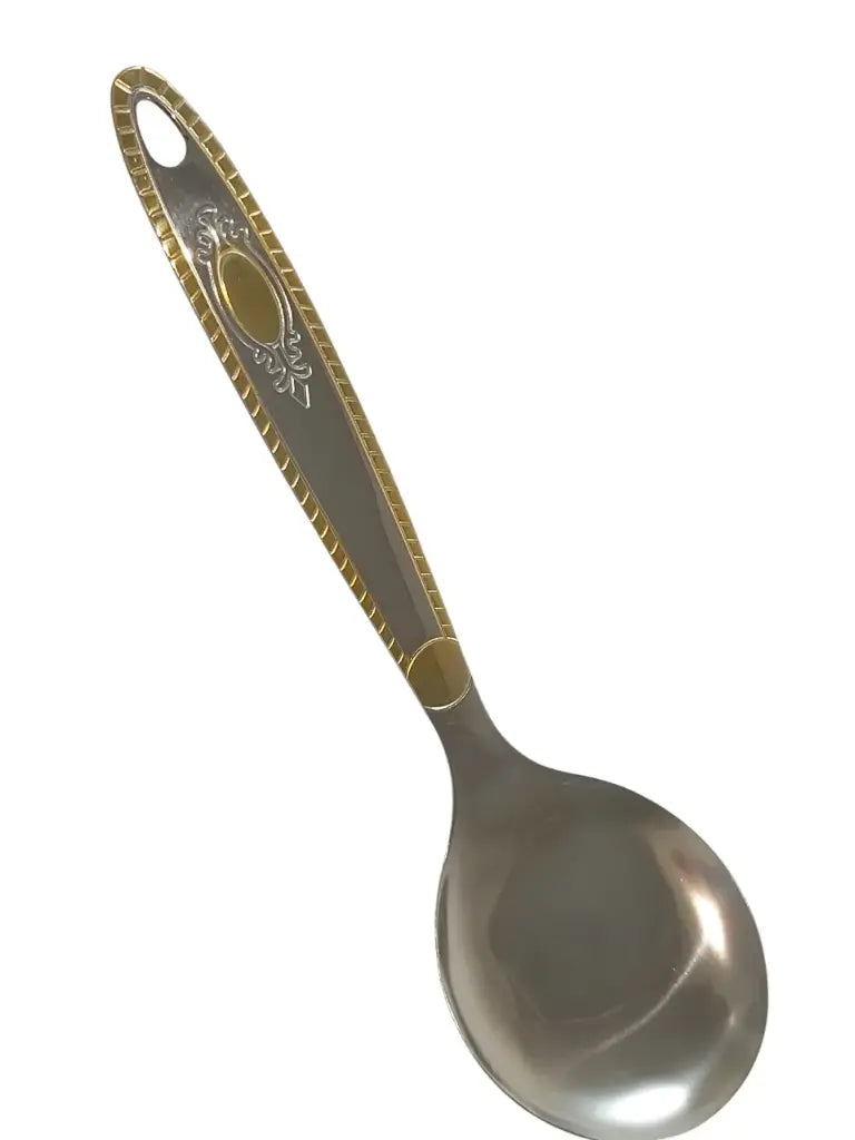Copper Plated Rice Spoon 28cm – Stainless Steel Serving Spoon