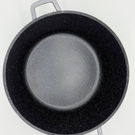 Granite Non Stick Casserole Pot | Induction Aluminium Cookware 38cm–46cm