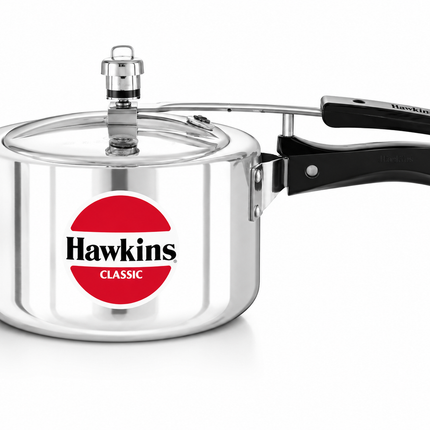Hawkins Aluminium Pressure Cooker – 1.5L, 3L, 3.5L, 4L, 5L, 6.5L, 8L, 10L,12L,14L,18L,22L