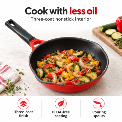 Hawkins Non-Stick Induction Die Cast Fry Pan 24cm