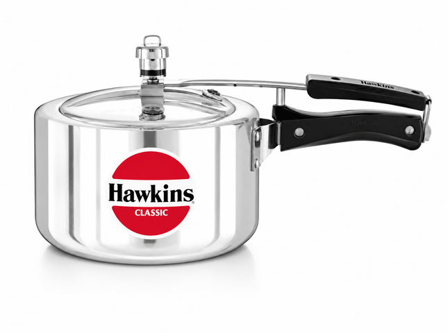 Hawkins Aluminium Pressure Cooker – 1.5L, 3L, 3.5L, 4L, 5L, 6.5L, 8L, 10L,12L,14L,18L,22L