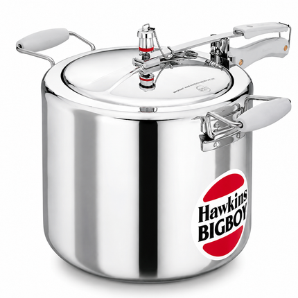 Hawkins Aluminium Pressure Cooker – 1.5L, 3L, 3.5L, 4L, 5L, 6.5L, 8L, 10L,12L,14L,18L,22L