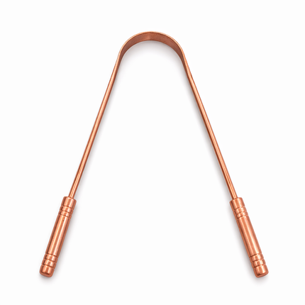 Pure Copper Tongue Scraper – Ayurvedic Oral Care Cleaner