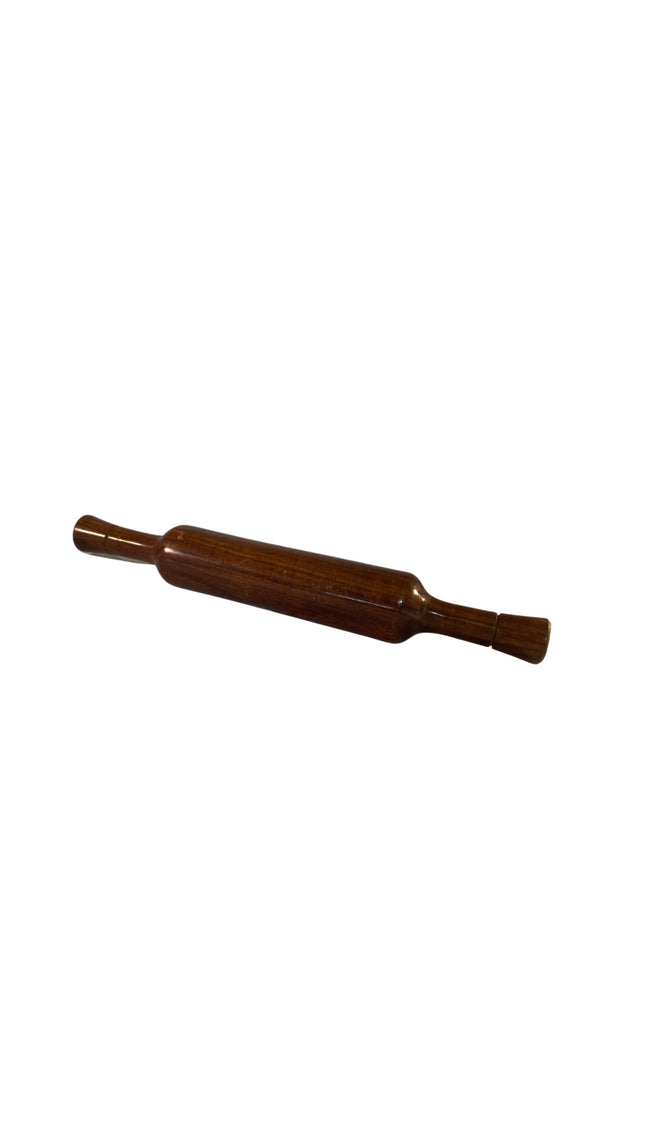 Teak Wooden Rolling Pin – Traditional Indian Belan for Roti & Chapati