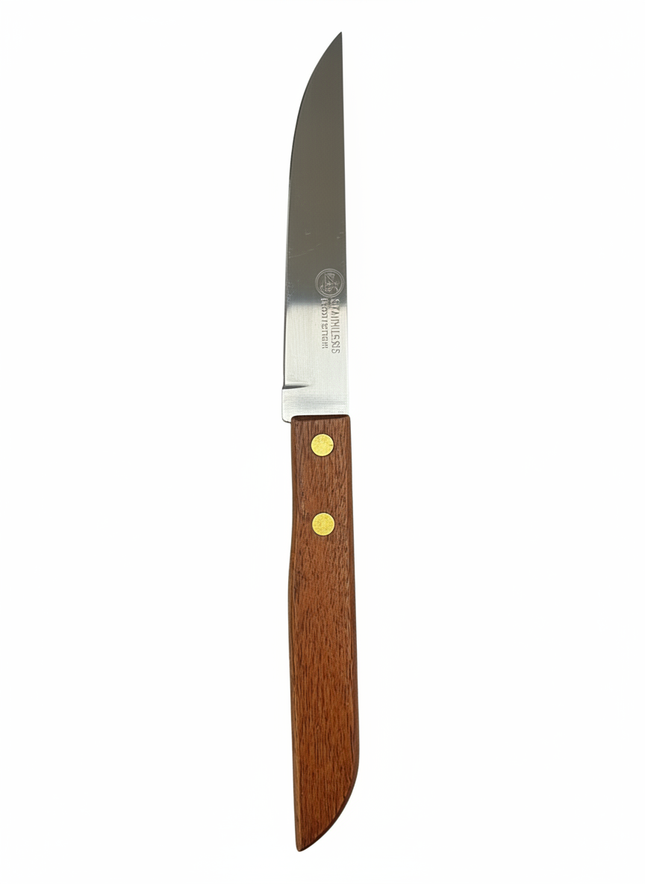 Kiwi Knife No. 501 – Stainless Steel Paring Knife with Wooden Handle