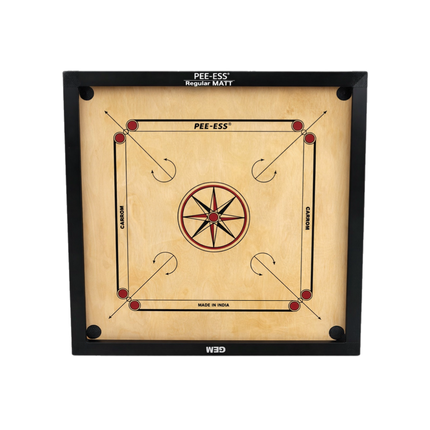 Carrom Board 82cm with Coins, Striker & Powder – Complete Set