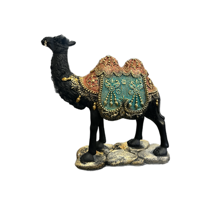 Decorative Camel Figurine with Chain – Handcrafted Style Home Decor
