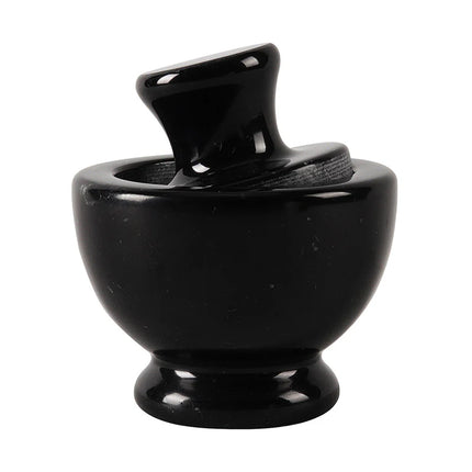 Pure marble mortar and pestle natural stone spice grinder in black green white and yellow onyx